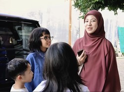 Natasha Rizki Ajak Anak Liburan Akhir Tahun Nikmati Musim Dingin di Korea