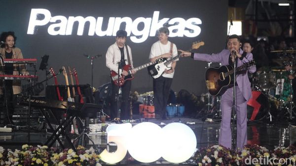 Pamungkas Tampil Menghibur di Pencanangan HUT Ke-498 Jakarta
