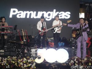 Pamungkas Tampil Menghibur di Pencanangan HUT Ke-498 Jakarta