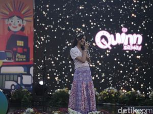 Video: Quinn Salman Nyanyikan Ost Film Jumbo di Pencanangan HUT Jakarta Video: Quinn Salman Nyanyikan Ost Film Jumbo di Pencanangan HUT Jakarta