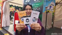 Ragam Booth Pendukung Pencanangan HUT Ke-498 Jakarta