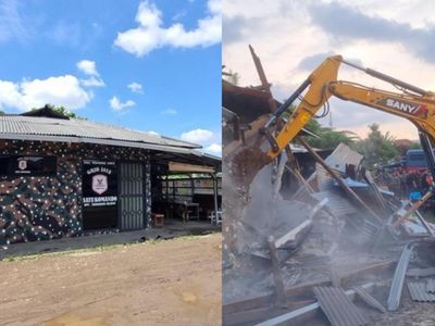 Before-After Posko GRIB di Lahan BMKG yang Akhirnya Dibongkar