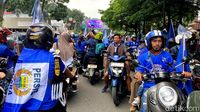Pesta Bobotoh Rayakan Persib Juara di Jalanan Bandung