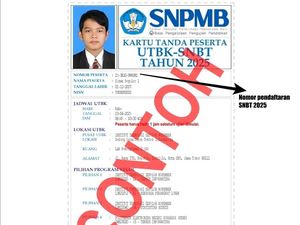 Cara Cek Nomor Pendaftaran SNBT 2025, Ini Langkah-langkahnya Cara Cek Nomor Pendaftaran SNBT 2025, Ini Langkah-langkahnya