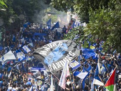 Semangat Bobotoh Bersatu Rayakan Kemenangan PSIS, PSS, dan Barito Putera