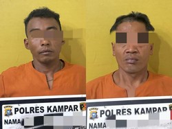 Polisi Tangkap Duo Penjambret yang Bikin Emak-emak di Kampar Riau Terluka
