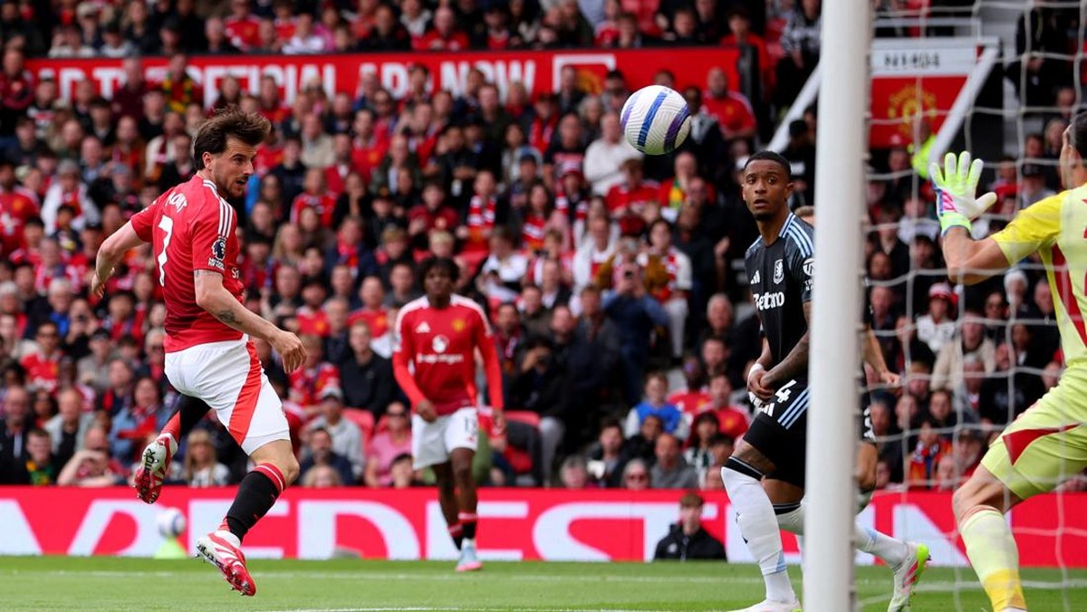 Skor MU vs Aston Villa masih kacamata di babak pertama. (Foto: Action Images via Reuters/Craig Brough)