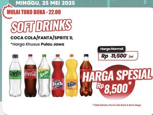 Buruan Belanja di Transmart Full Day Sale, Aneka Minuman Diskon Gede-gedean Buruan Belanja di Transmart Full Day Sale, Aneka Minuman Diskon Gede-gedean