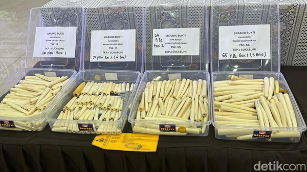 Ukiran hingga Pipa Rokok dari Gading Gajah Rp 24 M Disita Bareskrim