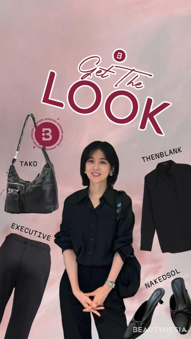 Get The Look: Black Office Style ala Jang Nara