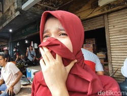 Lapak Dibongkar, Pedagang di Sekitar Stasiun Pasuruan Menangis