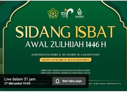 Sidang Isbat 1 Dzulhijjah-Idul Adha 2025: Jadwal, Rangkaian, dan Link-nya