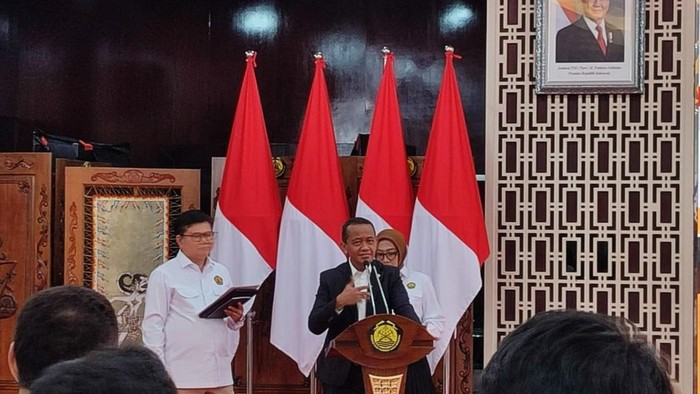 Menteri ESDM Bahlil Lahadalia Menteri ESDM Bahlil Lahadalia