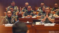 Panglima TNI Rapat Tertutup dengan Komisi 1 DPR