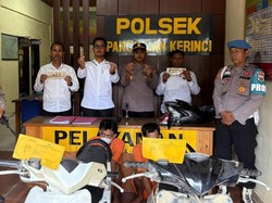 Tidak Sampai 1 Menit, Maling di Pelalawan Sikat Motor Modal Kunci T