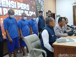 Gasak 10 Motor dalam Sebulan, Komplotan Maling Ditangkap di Blora