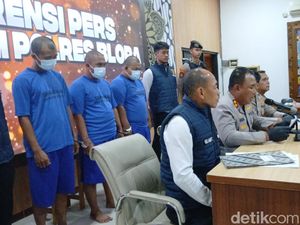 Gasak 10 Motor dalam Sebulan, Komplotan Maling Ditangkap di Blora Gasak 10 Motor dalam Sebulan, Komplotan Maling Ditangkap di Blora