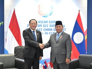 Prabowo Ajak PM Laos Kerja Sama Perangi TPPO-Narkoba Prabowo Ajak PM Laos Kerja Sama Perangi TPPO-Narkoba