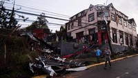 Puerto Varas Chile Porak-poranda Diterjang Tornado Langka