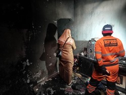Rumah Warga di Bogor Kebakaran, 4 Orang Sekeluarga Alami Luka Bakar