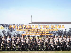 154 Personel Tim Raga Masuk Barak SPN Polda Riau, Siap Jalani Pelatihan