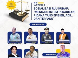 Jangan Lewatkan! Webinar Sosialisasi RUU KUHAP, Ada Wamenkum-Kadivkum Polri