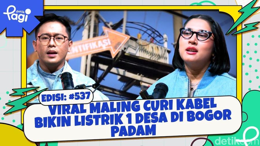 Viral Maling Curi Kabel Bikin Listrik 1 Desa di Bogor Padam