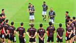 Intip Latihan Timnas Indonesia di Bali