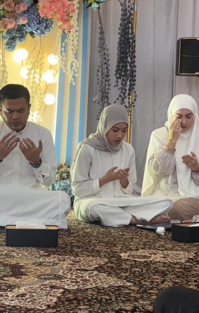Irish Bella dan Haldy Sabri gelar walimatussafar jelang naik haji.