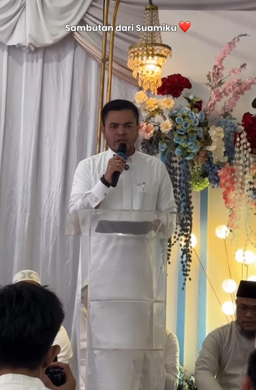 Irish Bella dan Haldy Sabri gelar walimatussafar jelang naik haji.