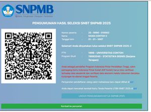 44 Link Pengumuman SNBT 2025 Resmi Semua PTN, Yuk Cek Hasil UTBK! 44 Link Pengumuman SNBT 2025 Resmi Semua PTN, Yuk Cek Hasil UTBK!
