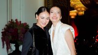 6 Momen Kocak Pertemuan Luna Maya & Raline Shah, Sertijab Presiden Jomblo