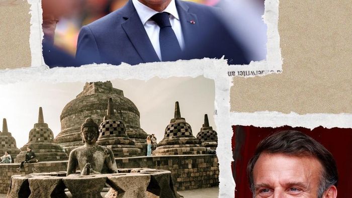 Video Pemasangan Stairlift Borobudur Disebut untuk Memudahkan Presiden Macron