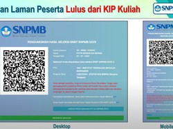 Ciri-ciri Akun Peserta Lolos KIP Kuliah di SNBT 2025, Tulisan Berwarna Merah