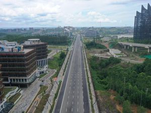 Sumbu Kebangsaan Sisi Timur IKN Rampung, Istana-Jalan Nasional Tersambung Sumbu Kebangsaan Sisi Timur IKN Rampung, Istana-Jalan Nasional Tersambung