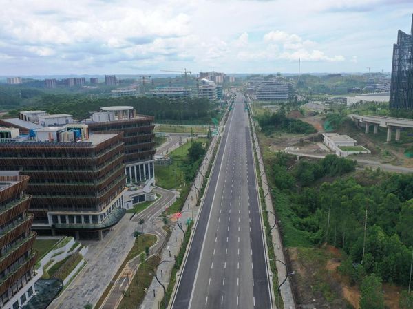 Rampung! Ini Penampakan Jalan Sumbu Kebangsaan IKN Sisi Timur