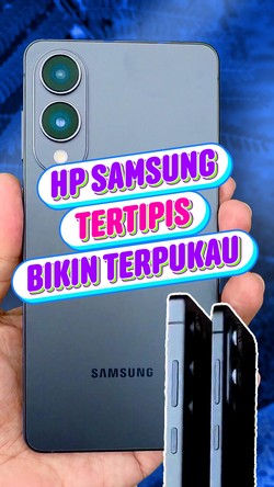 Video: Ini Galaxy S25 Edge Titanium Jetblack yang Tebalnya hanya 5,85 mm