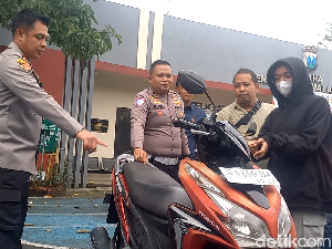 Motor Hilang 2 Tahun Lalu di Surabaya Ketemu Saat Razia Polres Bangkalan