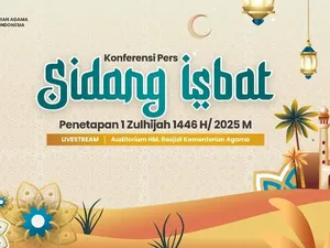 Hasil Sidang Isbat Resmi Tetapkan 1 Dzulhijjah 1446 H Jatuh pada 28 Mei 2025 Hasil Sidang Isbat Resmi Tetapkan 1 Dzulhijjah 1446 H Jatuh pada 28 Mei 2025