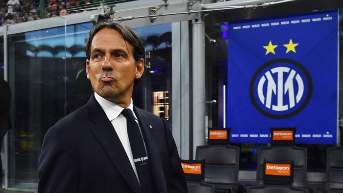 Simone Inzaghi Soccer Football - Serie A - Inter Milan v Lazio - San Siro, Milan, Italy - May 18, 2025 Inter Milan coach Simone Inzaghi before the match REUTERS/Massimo Pinca