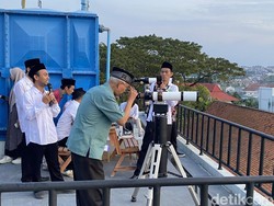 Pantauan Rukyatul Hilal di UIN Semarang Tak Sampai 1 Derajat