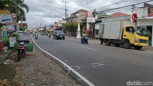 Potret Lokasi Laka Maut BMW Christiano Tabrak Argo Mahasiswa FH UGM