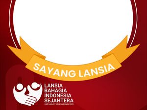 20+ Twibbon dan Ucapan Hari Lansia Nasional 2025, Cocok Dibagikan di Medsos!