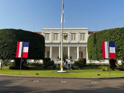 Istana Bersolek Jelang Pertemuan Prabowo dengan Presiden Prancis Macron