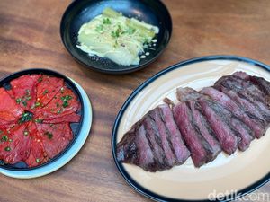 Ada Wagyu Ribeye Steak Pakai Sambala Racikan Chef Spanyol di Sini Ada Wagyu Ribeye Steak Pakai Sambala Racikan Chef Spanyol di Sini