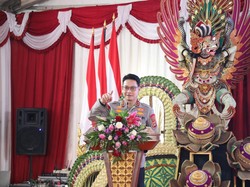Kapolda Bali Kunker ke Gianyar, Pantau Kamtibmas-Beri Arahan untuk Personel
