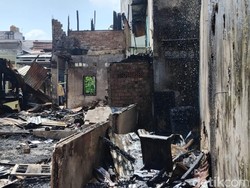6 Rumah di 11 Ilir Palembang Terbakar, Dipicu Korsleting Listrik