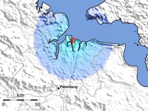 Gempa M 4,3 Banyuasin Juga Terasa di Palembang dan Muba Gempa M 4,3 Banyuasin Juga Terasa di Palembang dan Muba