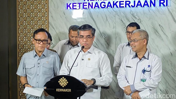 Menteri Ketenagakerjaan (Menaker) Yassierli Menteri Ketenagakerjaan (Menaker) Yassierli