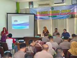 Polisi hingga Pejabat Sidoarjo Dapat Pelatihan Budidaya Jagung
